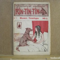 Cómics: RIN TIN TIN-Nº 7 BUEN TESTIGO-BIBLIOTECA INFANTIL (RINTINTIN)-VER FOTOS-(K-9548)