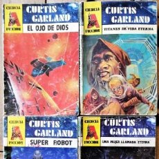 Cómics: CURTIS GARLAND,4 EJEMPLARES EN BUEN ESTADO DE LA COLECCIÓN PULP CIENCIA FICCIÓN ASTRI, 1988 - CLC. Lote 402306689