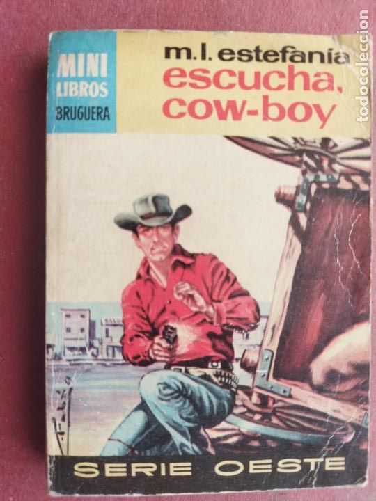 Comics: MINI LIBROS SERIE OESTE N&ordm; 741 - M.L.ESTEFAN&Iacute;A - ESCUELA DE COW-BOY