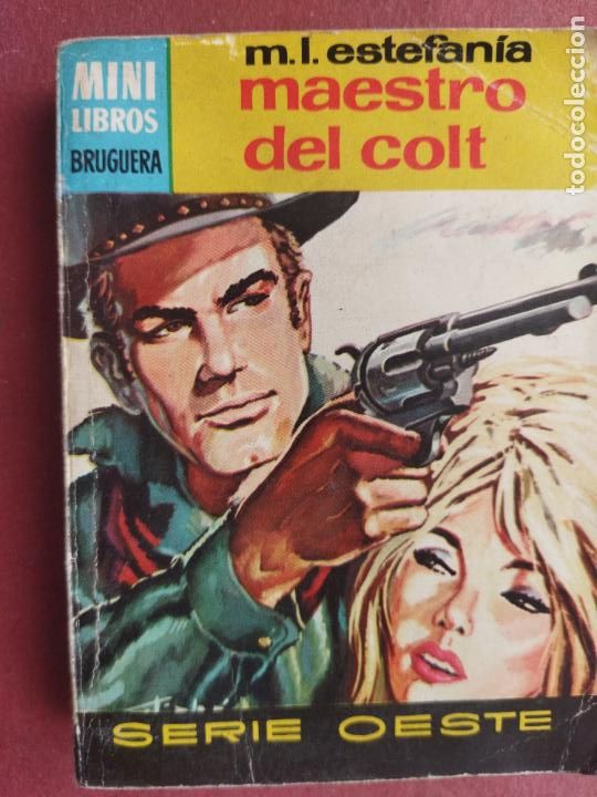C&oacute;mics: MINI LIBROS SERIE OESTE N&ordm; 577 - M.L.ESTEFAN&Iacute;A - MAESTRO DEL COLT - Foto 1