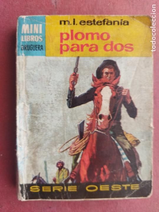 Fumetti: MINI LIBROS SERIE OESTE N&ordm; 501 - M.L.ESTEFAN&Iacute;A - PLOMO PARA DOS