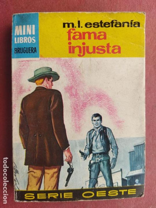 Fumetti: MINI LIBROS SERIE OESTE N&ordm; 763 - M.L.ESTEFAN&Iacute;A - FAMA JUSTA