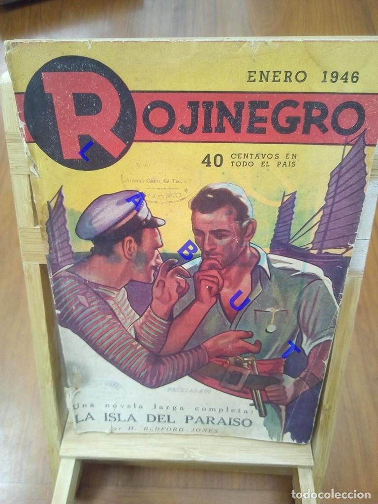 C&oacute;mics: ROJINEGRO ENERO 1946 LA ISLA DEL PARAISO 121 PULP W3 - Foto 1
