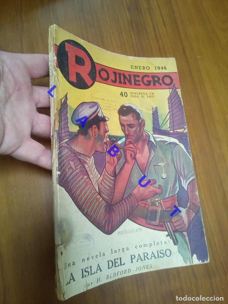 C&oacute;mics: ROJINEGRO ENERO 1946 LA ISLA DEL PARAISO 121 PULP W3 - Foto 2