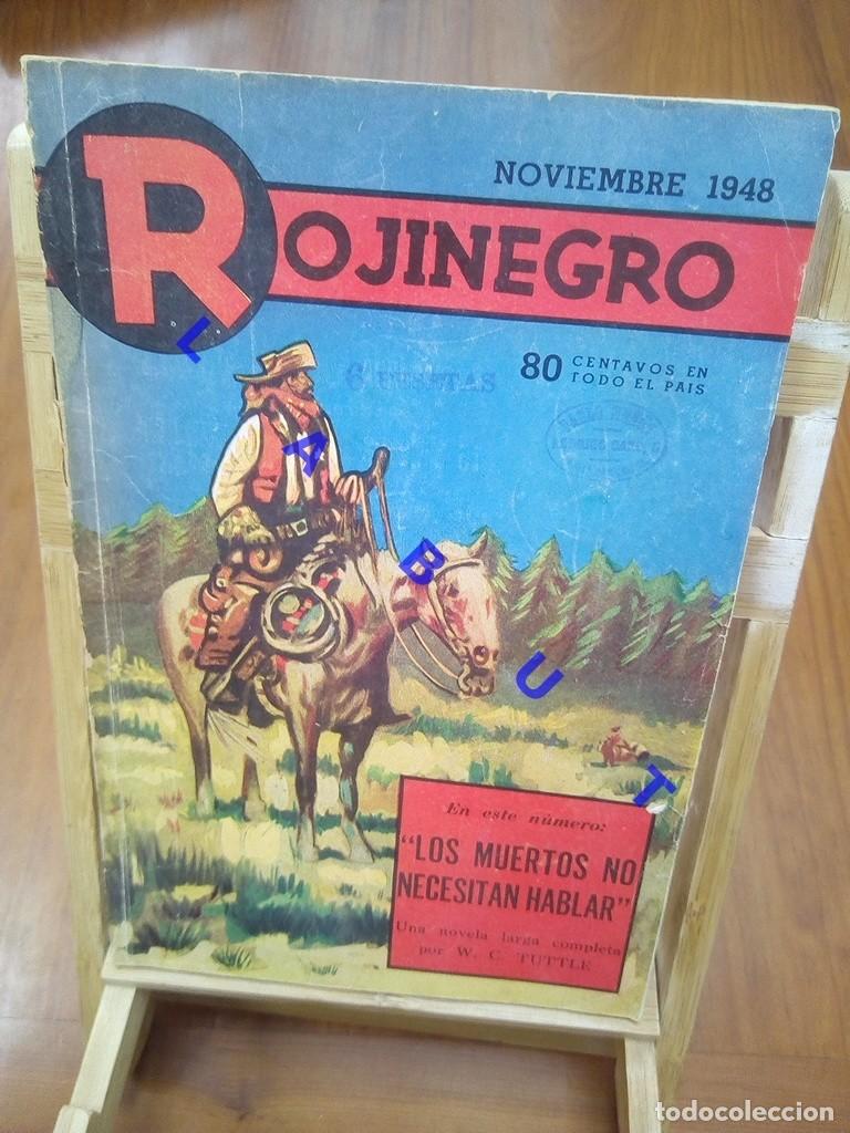 Comics: ROJINEGRO LOS MUERTOS NO NECESITAN HABLAR NOVIEMBRE 1948 155 PULP W3