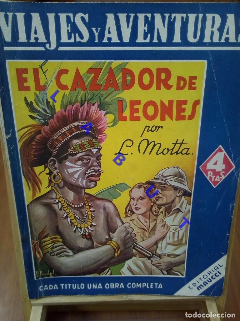 Comics: EL CAZADOR DE LEONES L MOTTA VIAJES Y AVENTURAS MAUCCI PULP W3