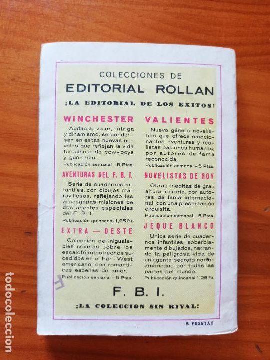 C&oacute;mics: FBI N&ordm; 295 - ...Y PLOMO EN EL CORAZON - FRANK MCFAIR - ROLLAN (IM) - Foto 3