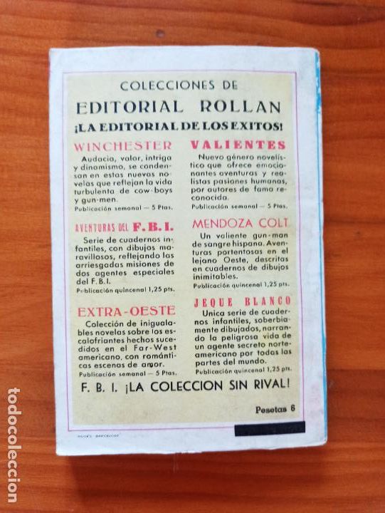 C&oacute;mics: FBI N&ordm; 349 - TRAGICA OBSESION - ANTHONY BENSON - ROLLAN (FA) - Foto 6