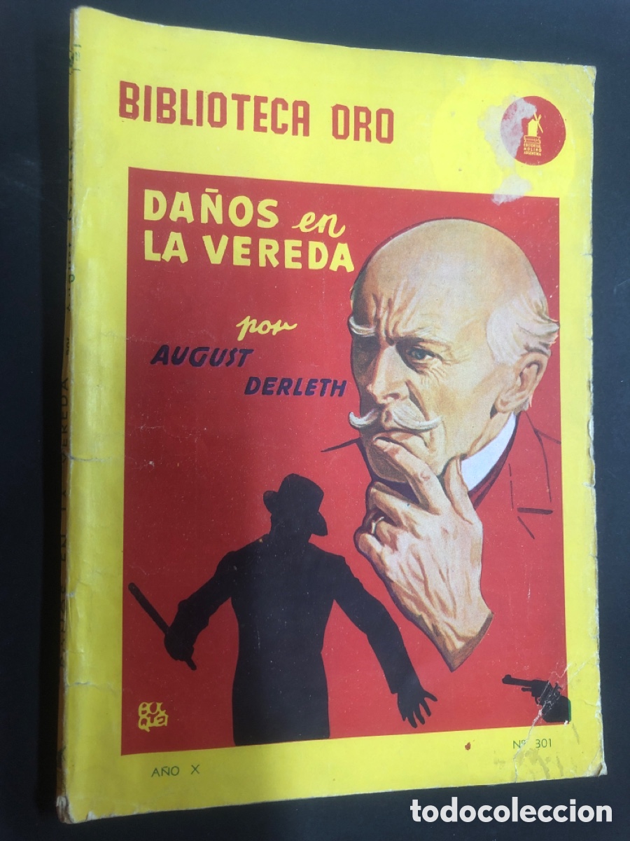 C&oacute;mics: NOVELA BIBLIOTECA ORO DA&Ntilde;OS EN LA VEREDA AUGUST DERLETH N&ordm; 301 - Foto 1