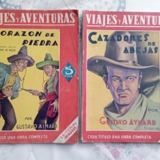 Cómics: VIALES Y AVENTURAS MAUCCI - GUSTAVO AYMARD COMPLETA 1 - 2 - CAZADORES DE ABEJAS Y CORAZON DE PIEDRA
