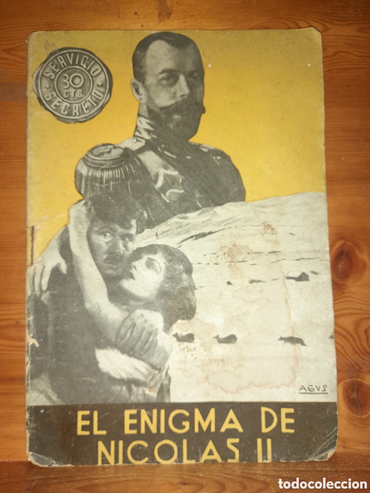 Comics: SERVICIO SECRETO EL ENIGMA DE NICOLAS II EDITORIAL FENIX A&Ntilde;O 1933 UNICO ?