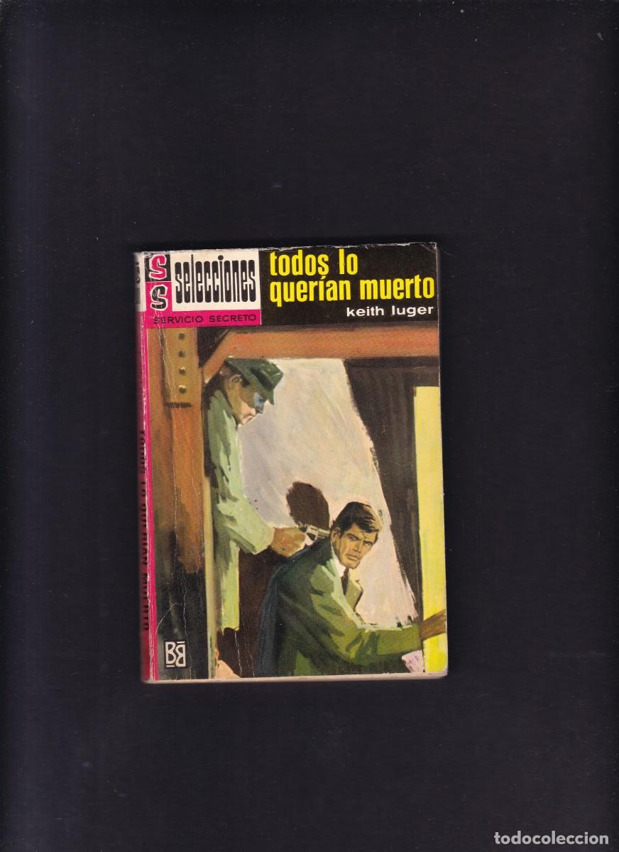 Comics: TODOS LO QUER&Iacute;AN MUERTO - HEITH LUGER - SERVICIO SECRETO N&ordm; 181 - BRUGUERA 1966 / 2&ordf; EDICION