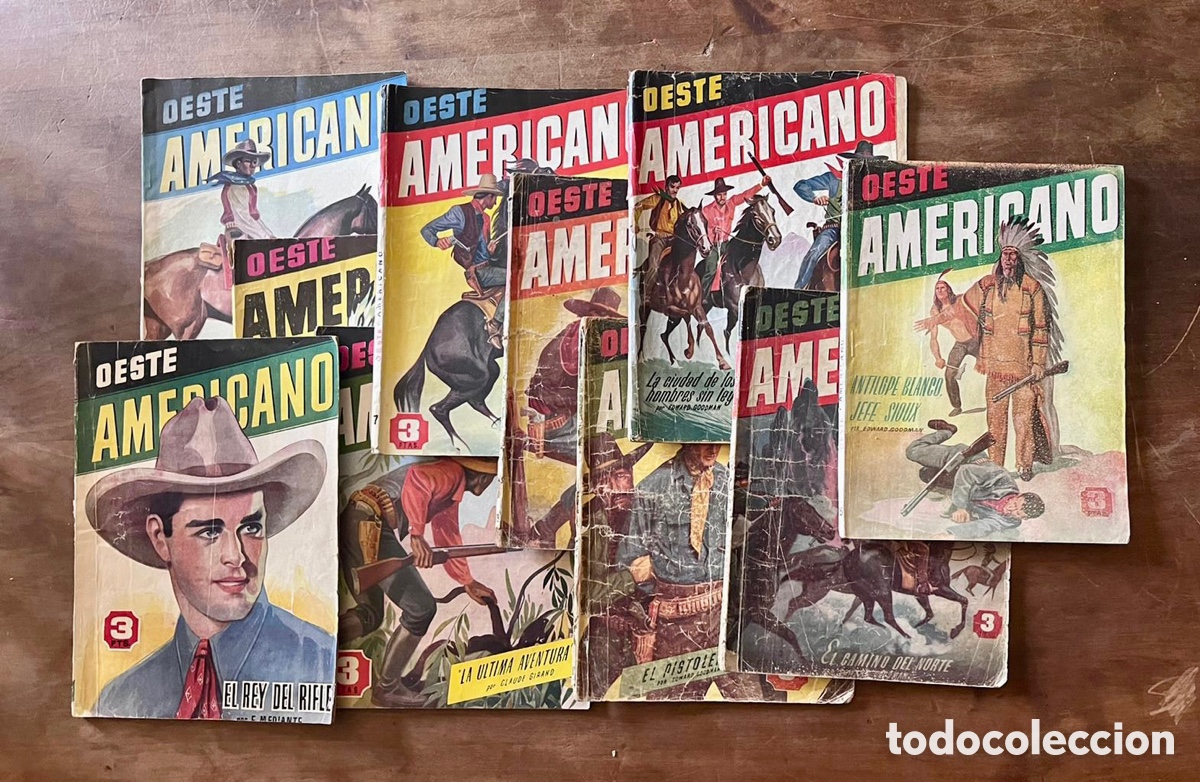 C&oacute;mics: COLECCI&Oacute;N OESTE AMERICANO, 10 EJEMPLARES, (EDICIONES ESPA&Ntilde;A) - Foto 1