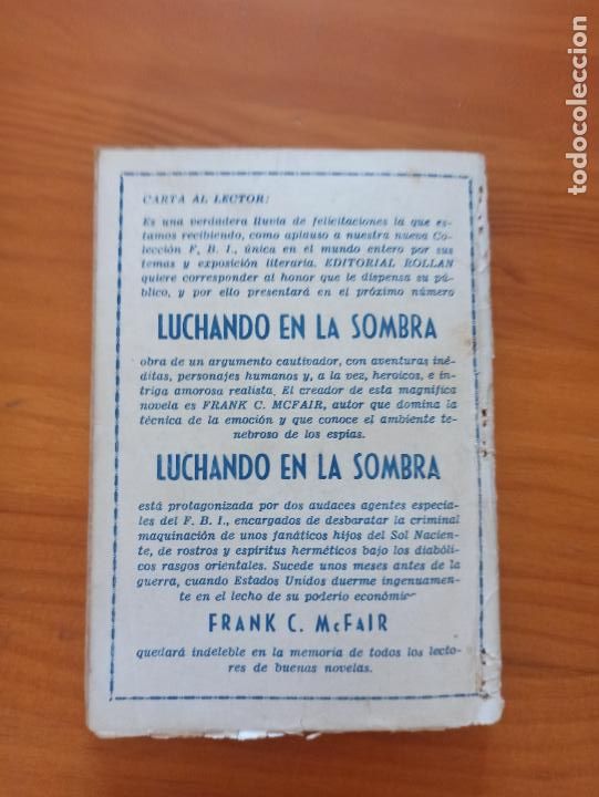 C&oacute;mics: FBI N&ordm; 4 - EL COBARDE - ALF MANZ - ROLLAN (191) - Foto 7