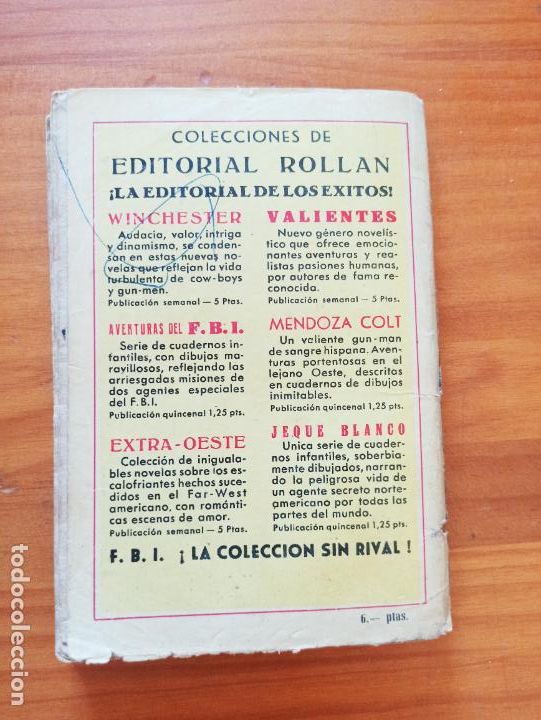 C&oacute;mics: FBI N&ordm; 366 - EL CANAL SANGRIENTO - AL GALLARD - ROLLAN (192) - Foto 5