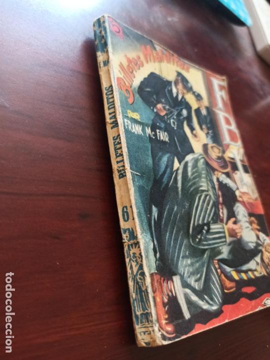 C&oacute;mics: FBI N&ordm; 61 - BILLETES MALDITOS - FRANK MC FAIR - ROLLAN (193) - Foto 2