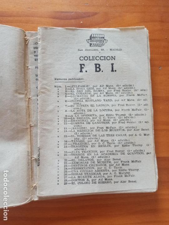 C&oacute;mics: FBI N&ordm; 78 - &iexcl;CODICIA! - LEWIS HAROC - ROLLAN (193) - Foto 3