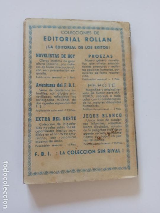 C&oacute;mics: FBI N&ordm; 224 - LAZOS ROTOS - BILL OCREIGH - ROLLAN (239) - Foto 4