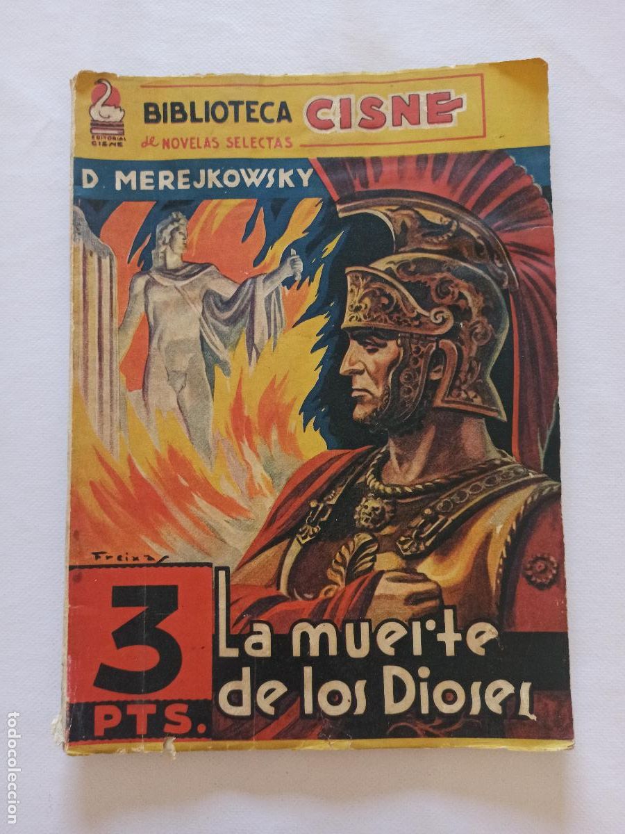 C&oacute;mics: BIBLIOTECA CISNE N&ordm; 1 - LA MUERTE DE LOS DIOSES - D MEREJKOWSKY (GD) - Foto 1