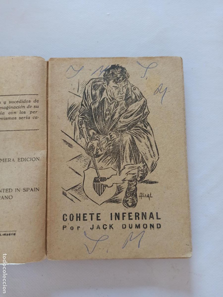 C&oacute;mics: G-MEN N&ordm; 6 - COHETE INFERNAL - JACK DUMOND - EDITORIAL JARA (X2) - Foto 4