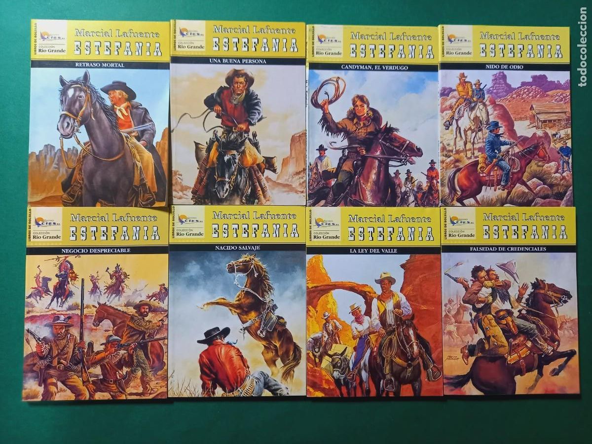 C&oacute;mics: 8 NOVELAS -ESTEFANIA- IMPECABLE ESTADO-DE KIOSKO- REFESTP - Foto 1