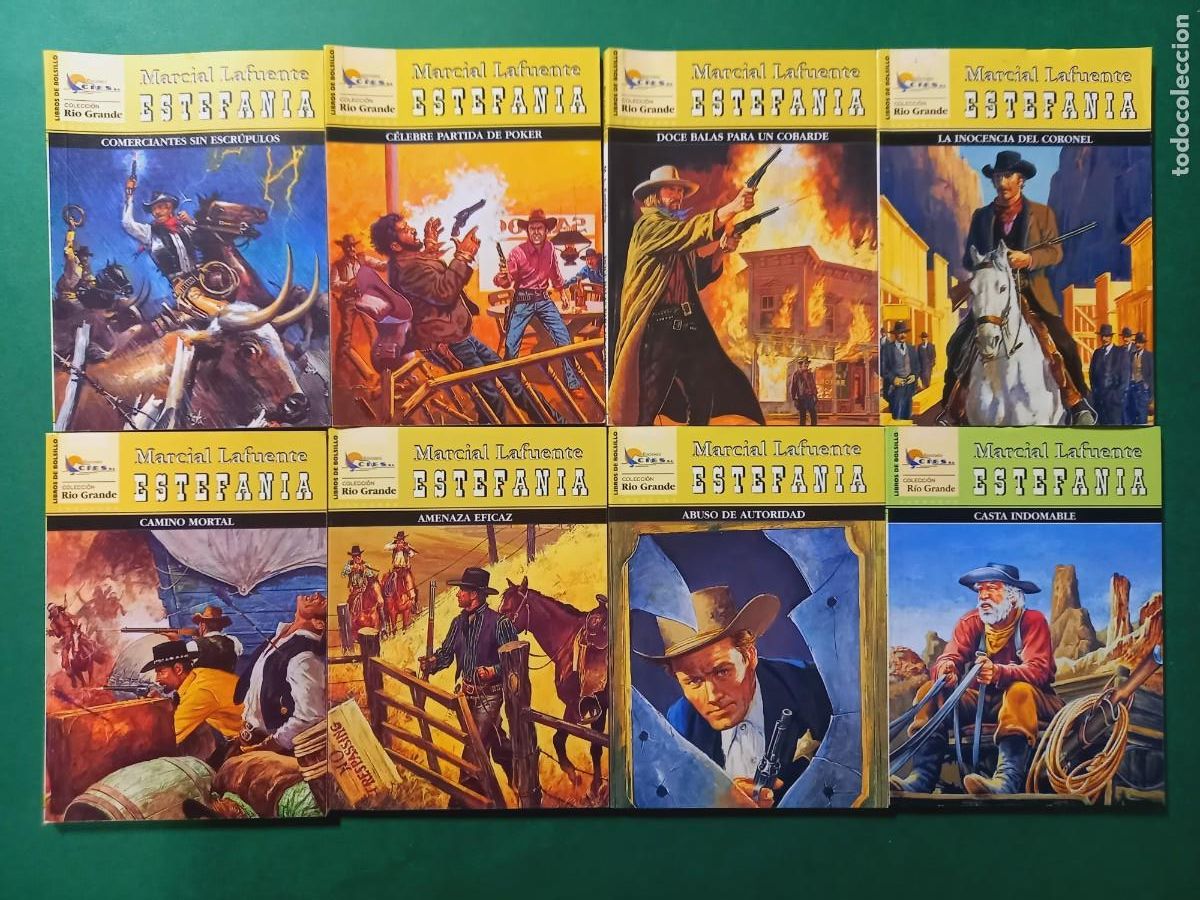 C&oacute;mics: 8 NOVELAS -ESTEFANIA- IMPECABLE ESTADO-DE KIOSKO- REFESTP - Foto 1