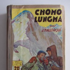 Cómics: LA NOVELA DEPORTIVA. J. MALLORQUÍ. EDITORIAL MOLINO 1939- 1940 ALPINISMO. LUCHA LIBRE. AUTOMOVILISMO