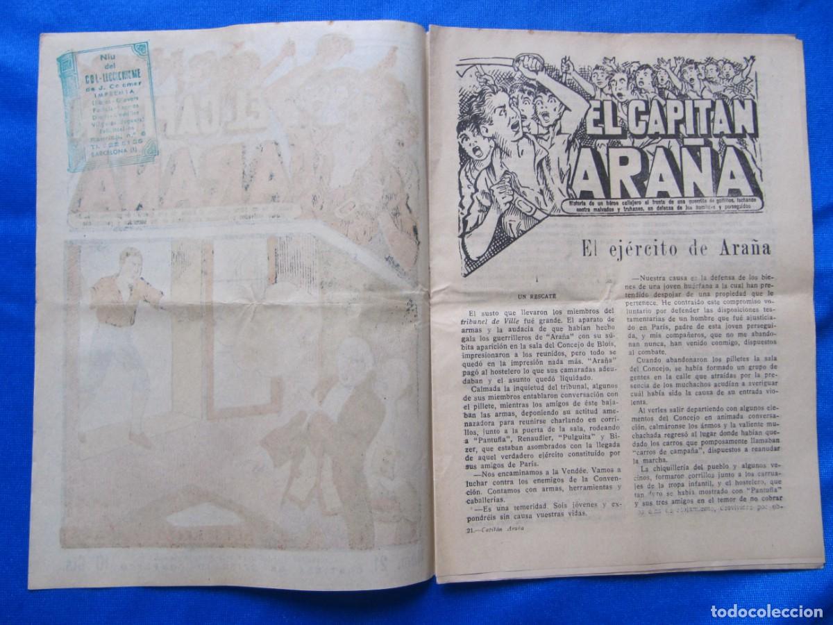C&oacute;mics: EL CAPIT&Aacute;N ARA&Ntilde;A. N&Uacute;M. 21. EL EJERCITO DE ARA&Ntilde;A. EL GATO NEGRO. - Foto 2