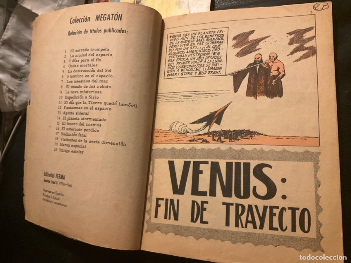 C&oacute;mics: MEGATON n&ordm; 21 - VENUS FIN DE TRAYECTO - EDITORIAL FERMA 1966 - Foto 3