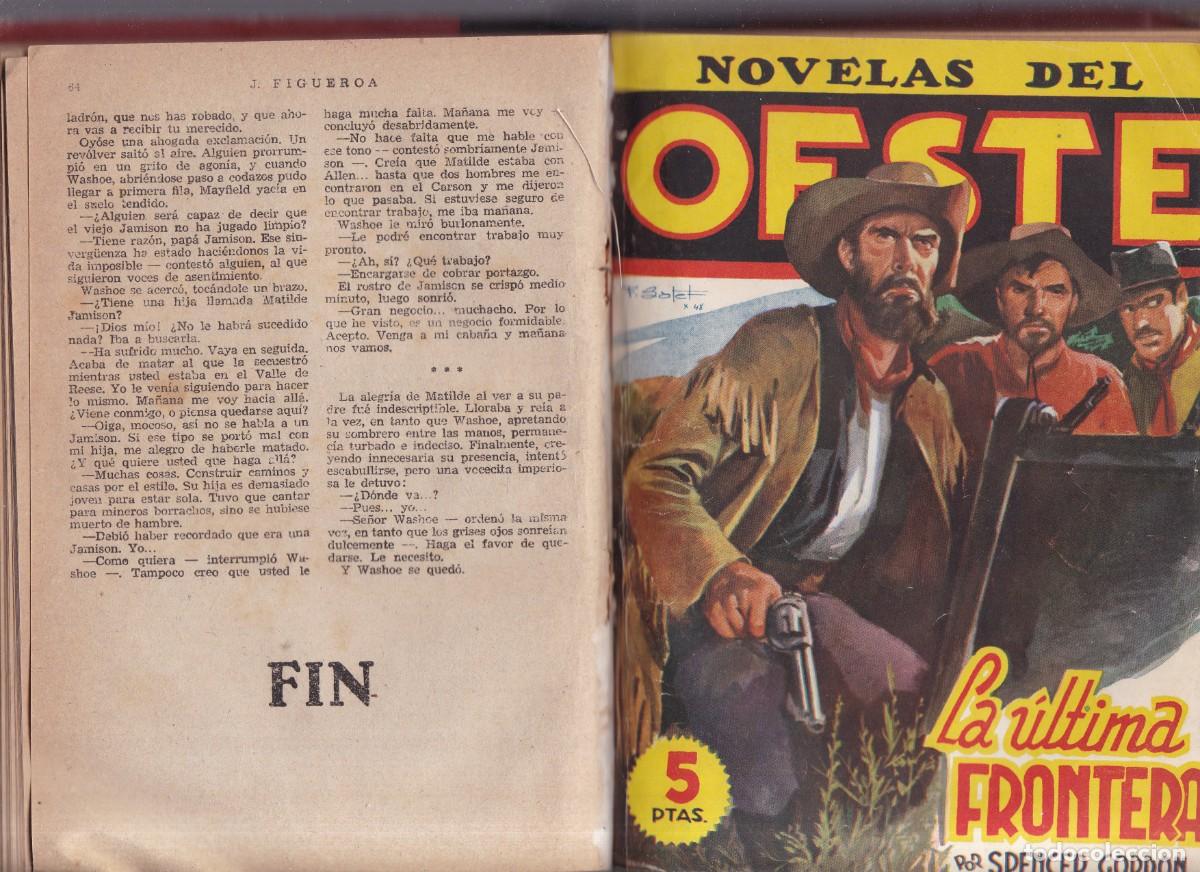 C&oacute;mics: NOVELAS DEL OESTE - UN TOMO / 4 NOVELAS - EDICIONES CL&Iacute;PER - Foto 3