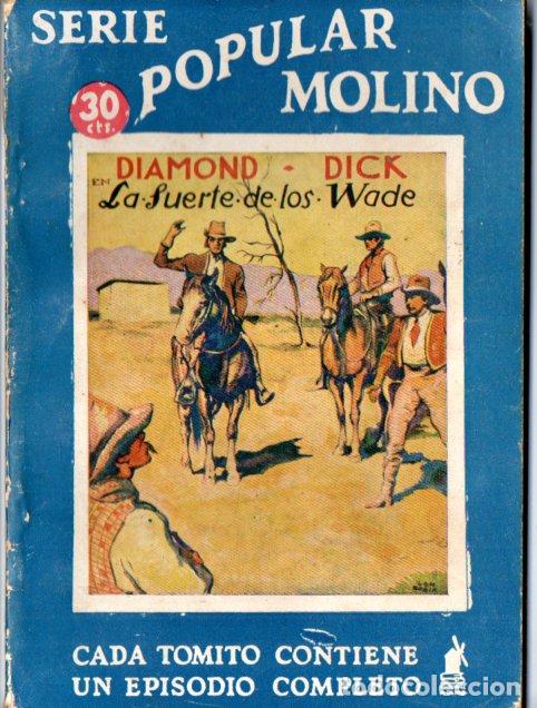 C&oacute;mics: DIAMOND DICK : LA SUERTE DE LOS WODE (POPULAR MOLINO, 1935) - Foto 1