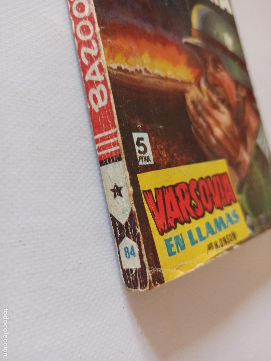 C&oacute;mics: COLECCION BAZOOKA N&ordm; 84 - VARSOVIA EN LLAMAS - CLIPER (Y) - Foto 2