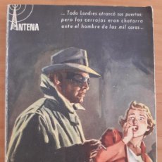 Cómics: EL CAMPANERO - EDGAR WALLACE - ANTENA 11 - EDICIONES CID - AÑO 1957 - MUY BUEN ESTADO