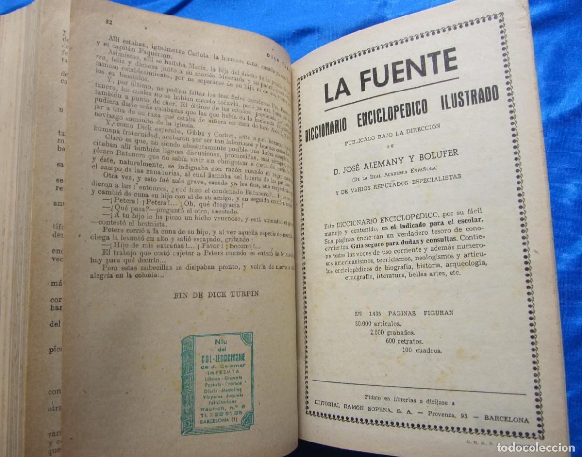 C&oacute;mics: DICK TURPIN. EDITORIAL SOPENA. BARCELONA, 1920S. - Foto 11
