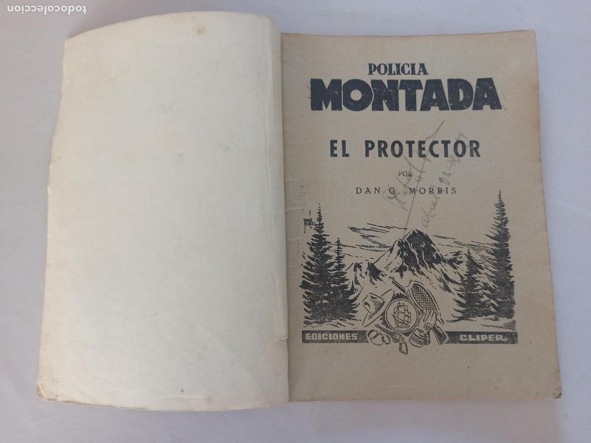 C&oacute;mics: POLICIA MONTADA N&ordm; 7 - EL PROTECTOR - DAN G. MORRIS - CLIPER (BP) - Foto 4