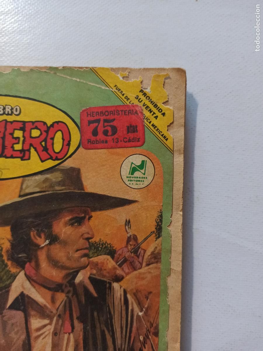 C&oacute;mics: EL LIBRO VAQUERO N&ordm; 252 - AL FILO DE LA MUERTE (FE) - Foto 2