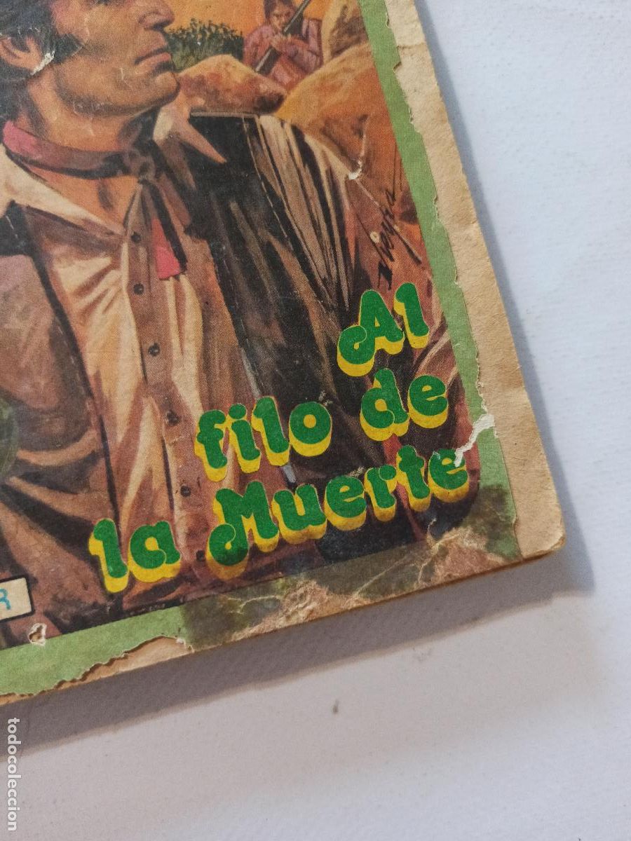 C&oacute;mics: EL LIBRO VAQUERO N&ordm; 252 - AL FILO DE LA MUERTE (FE) - Foto 3