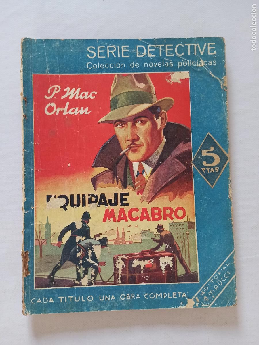 C&oacute;mics: SERIE DETECTIVE - EQUIPAJE MACABRO - P. MAC ORLAN - EDITORIAL MAUCCI (E) - Foto 1