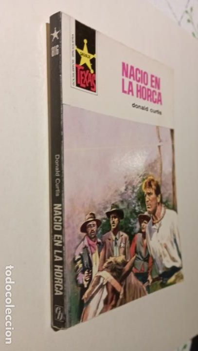 C&oacute;mics: OESTE SALVAJE TEXAS N&ordm; 816 - DONALD CURTIS - NACIO EN LA HORCA - IMPECABLE - Foto 2