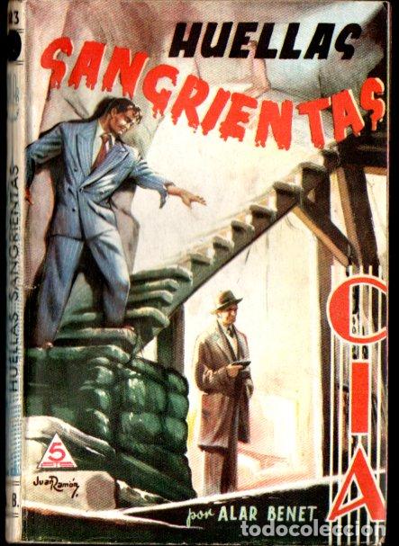 C&oacute;mics: ALAR BENET : HUELLAS SANGRIENTAS (DOLAR CIA N&ordm; 23) - Foto 1