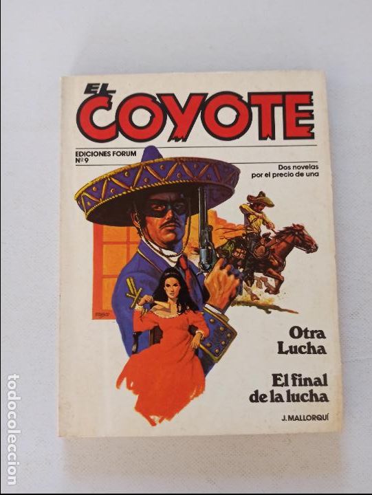 C&oacute;mics: EL COYOTE N&ordm; 9 - J. MALLORQUI - EDICIONES FORUM (7K) - Foto 1