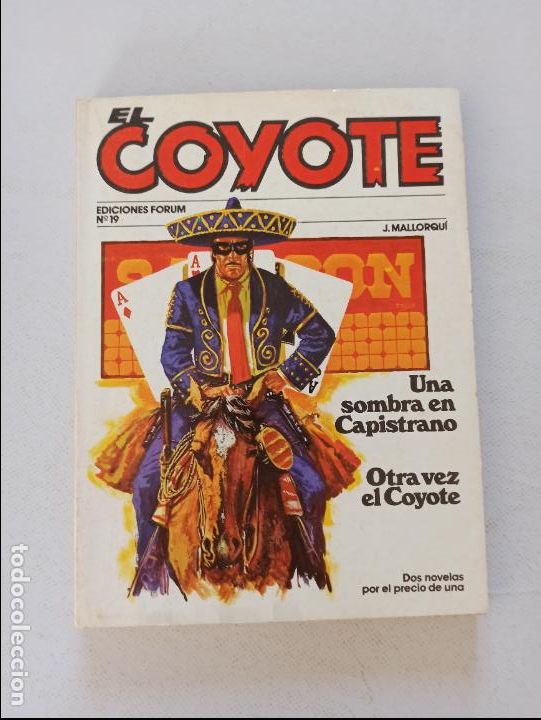 C&oacute;mics: EL COYOTE N&ordm; 19 - J. MALLORQUI - EDICIONES FORUM (7A) - Foto 1