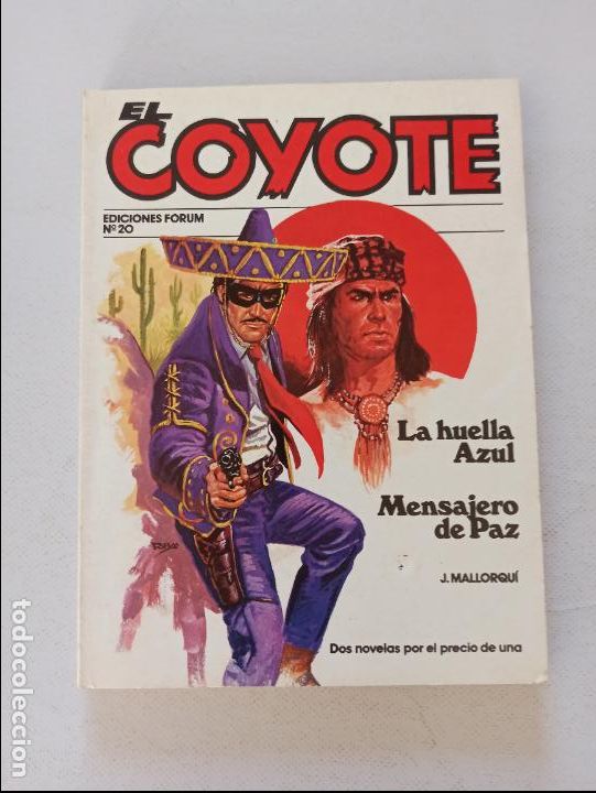 C&oacute;mics: EL COYOTE N&ordm; 20 - J. MALLORQUI - EDICIONES FORUM (7A) - Foto 1