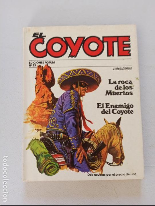 C&oacute;mics: EL COYOTE N&ordm; 23 - J. MALLORQUI - EDICIONES FORUM (FS) - Foto 1