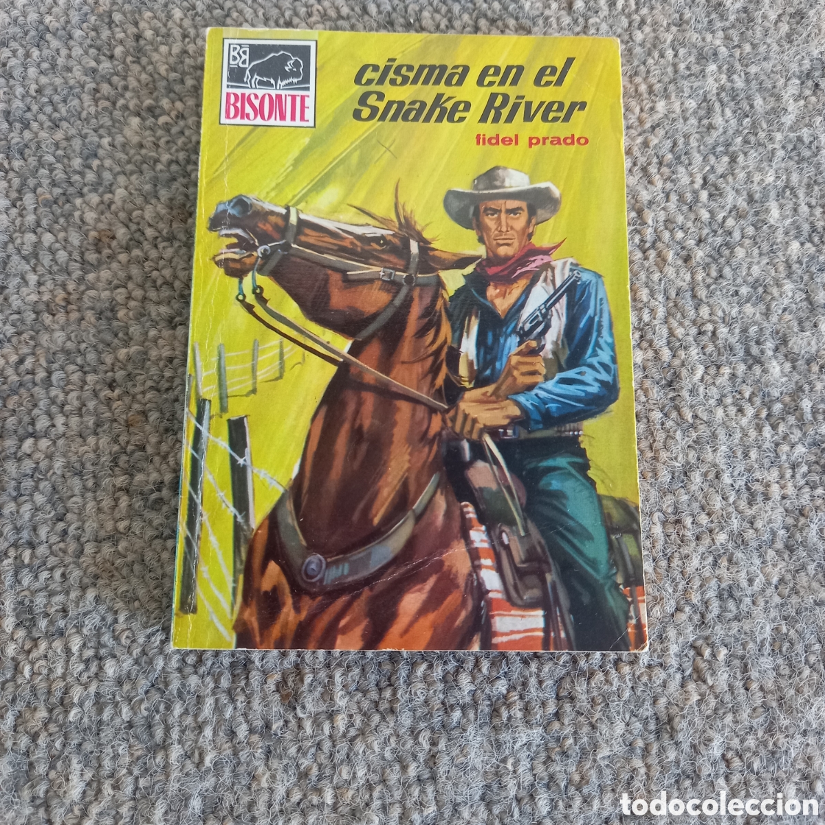 C&oacute;mics: Fidel Prado: Cisma en el Snake River. Col. Bisonte n.1103 - Foto 1