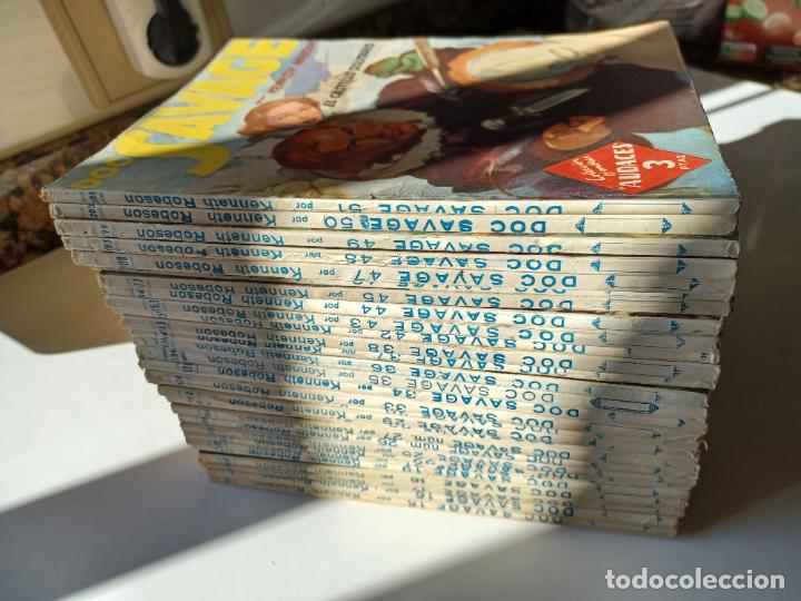 C&oacute;mics: DOC SAVAGE - HOMBRES AUDACES - ED. MOLINO LOTE DE 29 N&Uacute;MEROS - Foto 2