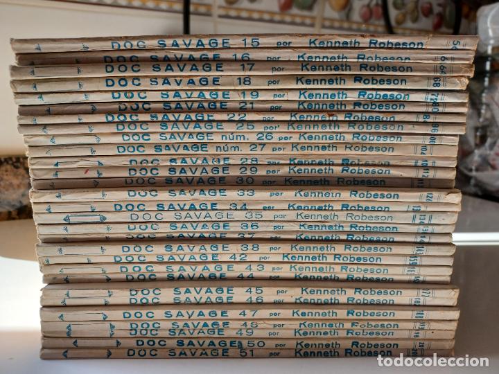 C&oacute;mics: DOC SAVAGE - HOMBRES AUDACES - ED. MOLINO LOTE DE 29 N&Uacute;MEROS - Foto 1