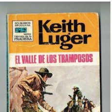 Cómics: HÉROES DE LA PRADERA. Nº 84. EL VALLE DE LOS TRAMPOSOS. KEITH LUGER. BRUGUERA, 1971.(P/D1)