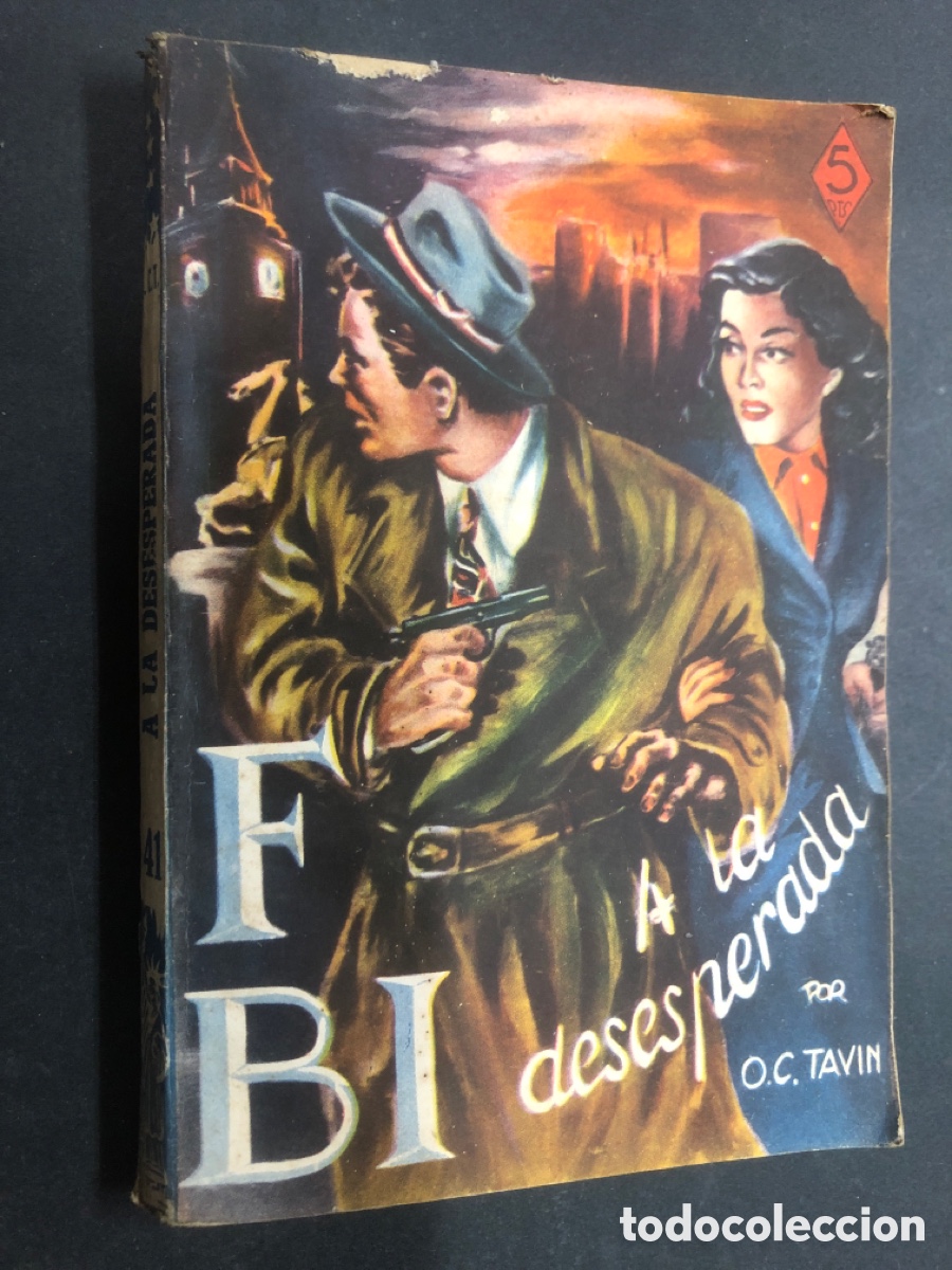 C&oacute;mics: NOVELA COLECCION F.B.I N&ordm; 41 EDITORIAL ROLLAN - Foto 1