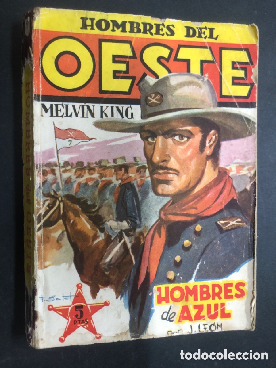 C&oacute;mics: NOVELA COLECCION HOMBRES DEL OESTE N&ordm; 17 EDITORIAL CLIPER - Foto 1